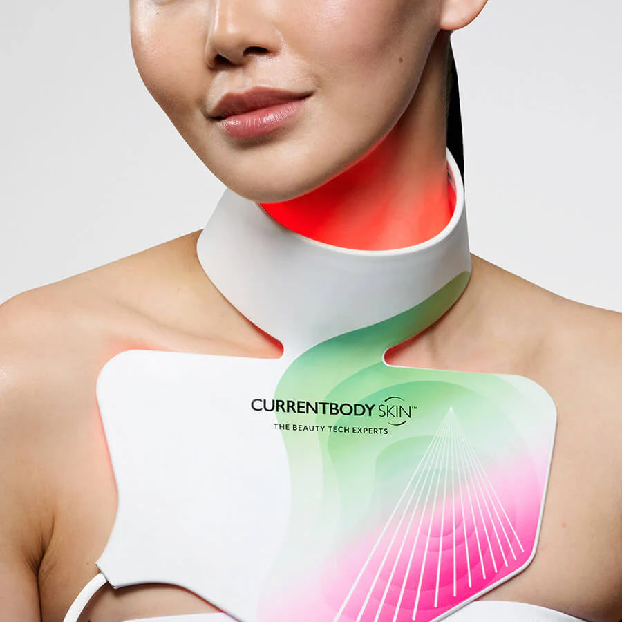CurrentBody Skin LED Lichttherapie Maske der 2. Generation & LED Brightening Hals & Dekolleté Maske - Image 2