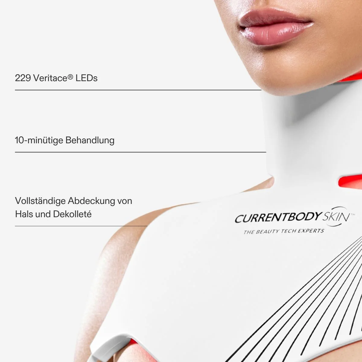 CurrentBody Skin LED Hals & Dekolleté Maske - Image 3